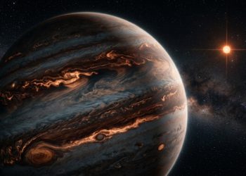 Um exoplaneta gigante com “nuvens de gelo” está dando dor de cabeça aos astrônomos
