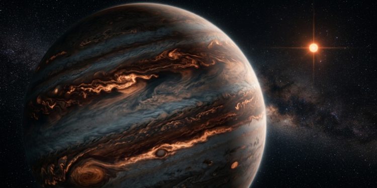 Um exoplaneta gigante com “nuvens de gelo” está dando dor de cabeça aos astrônomos