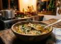 A sopa considerada “puro colágeno” que muita gente está usando na quebra de jejum