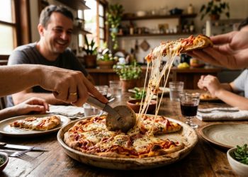 A pizza de liquidificador que fica pronta rápido e salva qualquer refeição