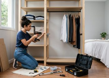 Quanto custa fazer um closet simples e deixar o quarto mais moderno e funcional?