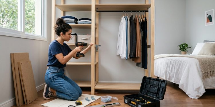 Quanto custa fazer um closet simples e deixar o quarto mais moderno e funcional?
