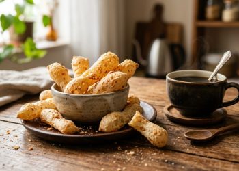 Palitinhos de polvilho no liquidificador: a receita crocante que fica pronta em poucos minutos