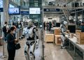 A China avança com robôs humanoides na fronteira com o Vietnã e planeja entregar 10.000 unidades até 2027.