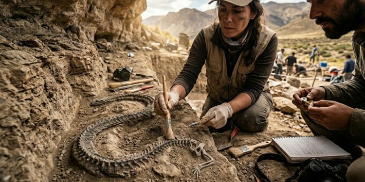 Cientistas descobrem fóssil raro que revela como as cobras eram quando ainda tinham “pernas”