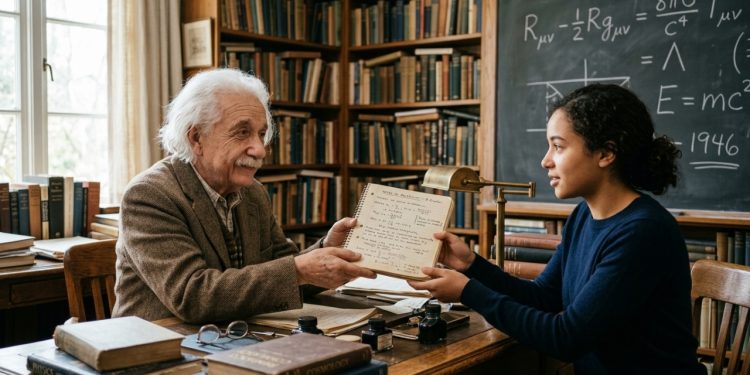 Albert Einstein, cientista e filósofo: "O valor de um homem deve ser medido pelo que ele dá, não pelo que ele recebe"