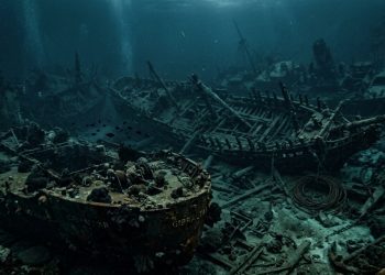 O cemitério de navios que guarda 2.500 anos de história e pode desaparecer