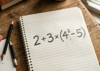 Só 1 em cada 50 pessoas resolve 2 + 3 × (4² – 5) corretamente sem cair na “casca de banana”