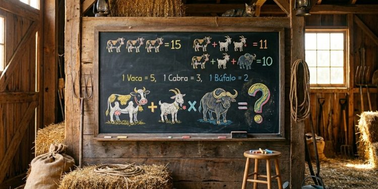 Animais, números e lógica: o quebra-cabeça do celeiro que está confundindo até os mais espertos