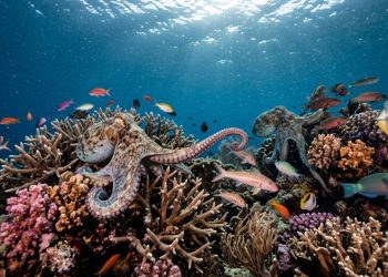 Cientistas descobrem que polvos podem “dar socos” em peixes durante caçadas no oceano