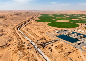 O maior rio artificial do planeta se estende por 4.000 km no deserto e está mudando paisagens inteiras