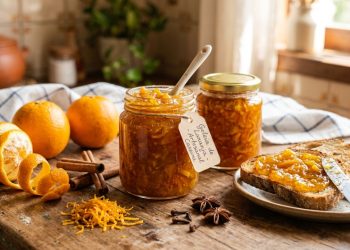 Geleia caseira só com fruta: sem açúcar, rica em fibras e cheia de sabor