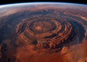 O impressionante “Olho do Saara” é tão grande que pode ser visto da órbita da Terra