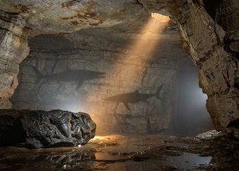Dois predadores marinhos pré-históricos de 3,7 metros surgem nas rochas da Mammoth Cave e revelam um oceano perdido nos EUA