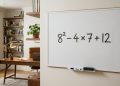 Muita gente erra a equação 8² – 4 × 7 + 12 por excesso de confiança
