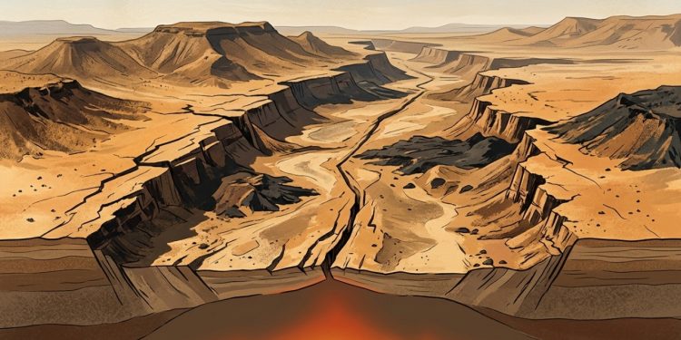 Rift Turkana mostra crosta fina e ruptura continental na África