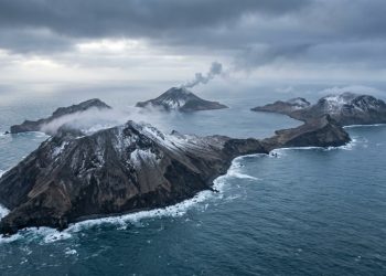 Seis vulcões remotos do Alasca podem ser parte de um único supervulcão escondido sob o Oceano Pacífico