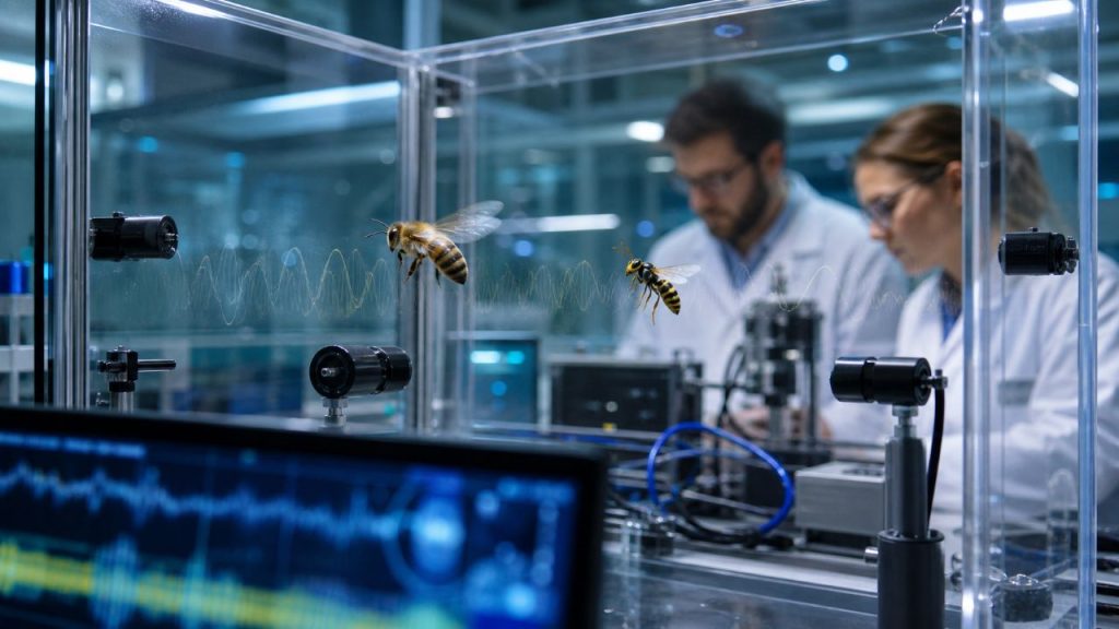 Cientistas desenvolvem um sistema que usa radar para reconhecer insetos em pleno voo
