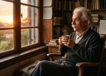 Uma reflexão de Albert Einstein que pode te ajudar a ser mais feliz: "Existem duas maneiras de viver a vida: uma como se nada fosse um milagre, a outra como se tudo fosse."