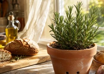 Essa planta medicinal aromática é ideal para ser cultivada perto da cozinha por causa do perfume intenso