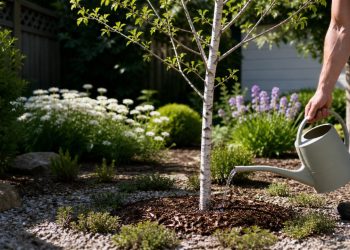 A árvore que tem casca prateada e exige pouca manutenção para embelezar seu jardim