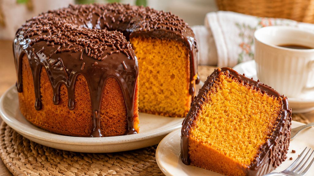 bolo de cenoura