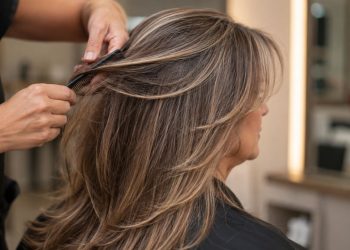 A técnica elegante que vem ajudando mulheres a disfarçar cabelos brancos sem aparência artificial