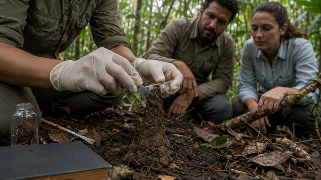 Cientistas usaram 40 preservativos para desvendar mistério de estruturas incomuns na Amazônia