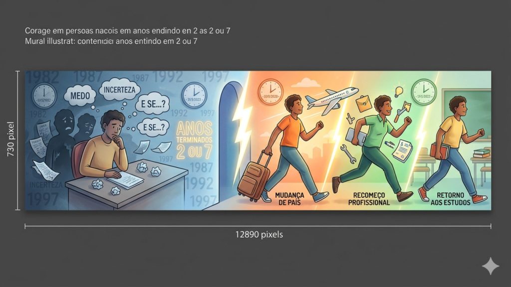 anos terminados em 2 ou 7