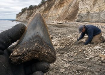 O gigantesco Megalodonte pode ganhar um título histórico inédito em um estado americano