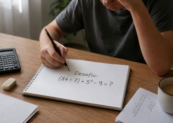 Se você resolver “(84 ÷ 7) + 5² – 9” sem parar para pensar, seu QI pode estar entre os mais elevados