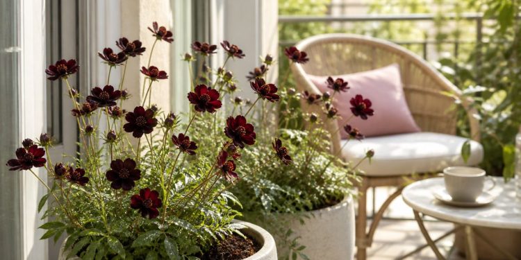 As flores que têm aroma de chocolate e florescem até no outono sem esforço
