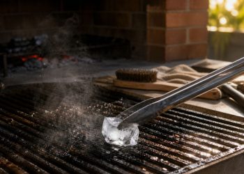 Esfregar gelo na grelha antes de fazer churrasco: para que serve e por que cada vez mais pessoas estão aderindo a esse truque