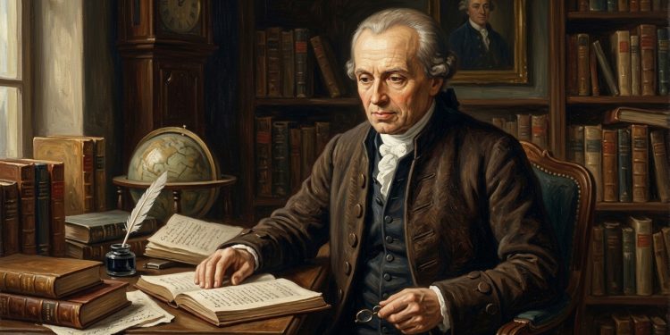 Citação do dia por Immanuel Kant: “Se você castigar uma criança por sua má conduta e presenteá-la por agir corretamente, ela fará o bem apenas pelo benefício.”