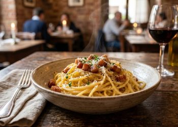Quase ninguém acredita que esse macarrão à carbonara fácil leva tão poucos ingredientes