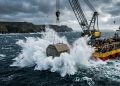 Blocos de 6 toneladas estão sendo lançados no oceano pelo Reino Unido para recuperar um tesouro perdido há um século