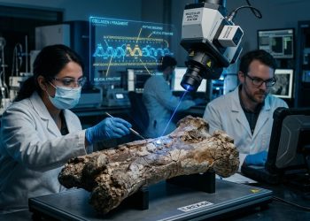 Cientistas encontraram proteínas em ossos de dinossauro de 66 milhões de anos e essa descoberta pode mudar a paleontologia