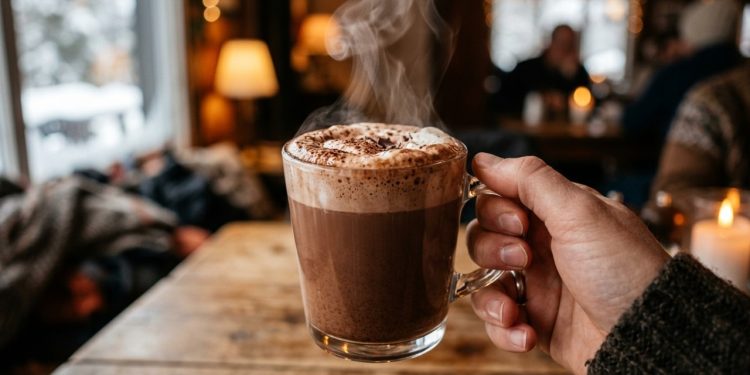 O segredo do chocolate quente perfeito de cafeteria agora pode ser feito em casa