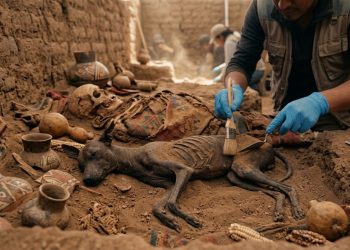 Enterrados há 1.300 anos, esses cães sagrados estão ajudando cientistas a entender o poder e os rituais dos antigos Andes