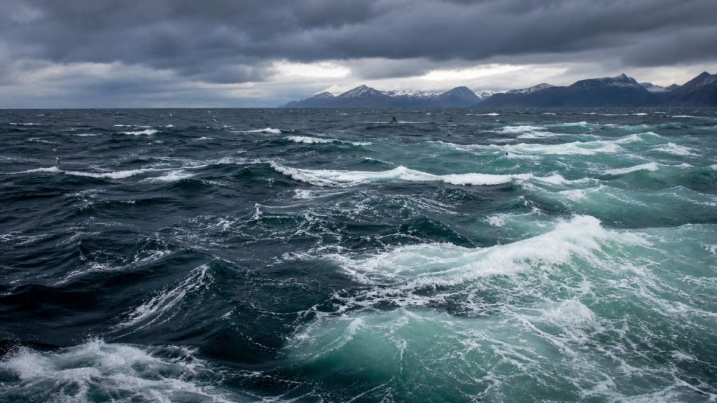 As águas dos oceanos Pacífico e Atlântico se misturam e se encontram em um ponto da América do Sul, dizem cientistas