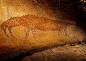 A pintura rupestre da África do Sul que pode esconder a representação mais antiga de um animal extinto