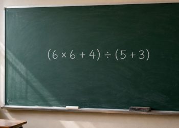 Você consegue resolver essa equação (6 x 6 + 4) ÷ (5 + 3) sem cair na pegadinha que confundiu a internet?