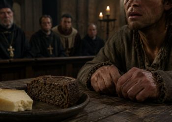 O estranho julgamento medieval que usava pão e queijo para decidir quem era culpado ou inocente
