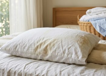 Como eliminar manchas de suor e odores dos travesseiros que você planejava jogar no lixo