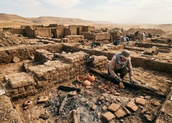 Cidade desaparecida da Mesopotâmia ressurge após 4.000 anos com corpos, tabuletas e marcas de uma guerra devastadora