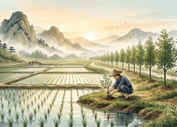 O que significa o provérbio chinês: “Se você planeja para um ano, semeie arroz; se planeja para uma década, plante árvores”?