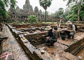 Debaixo do antigo palácio real, arqueólogos encontram estrutura que ajudou a sustentar um império inteiro há mais de 800 anos