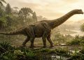 Um dinossauro de 20 metros de comprimento foi descoberto no Brasil, tão estranho que força uma reconsideração de como os gigantes europeus chegaram à América do Sul