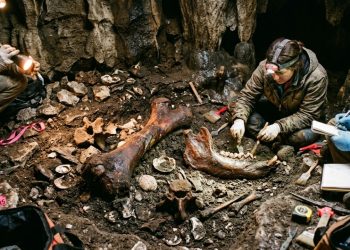 Caverna escondida revela animais gigantes que viveram há 100 mil anos