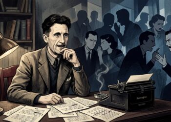 A frase de Orwell que revela por que a maioria das pessoas teme a verdade: "Liberdade é o direito de dizer às pessoas o que elas não querem ouvir”